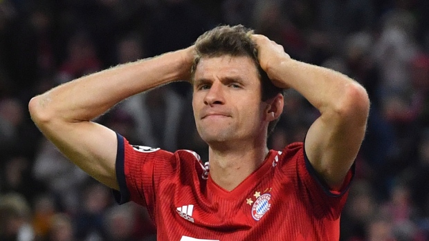 Bayern forward Thomas Mueller