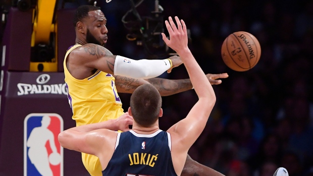 Image result for Le Bron and Jokic