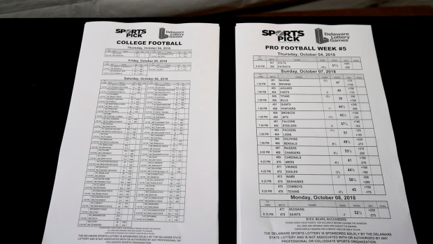 Betting sheets, The Canadian Press Betting sheets