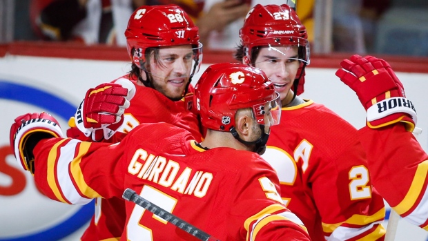 Calgary Flames Celebrate, The Canadian Press Calgary Flames Celebrate