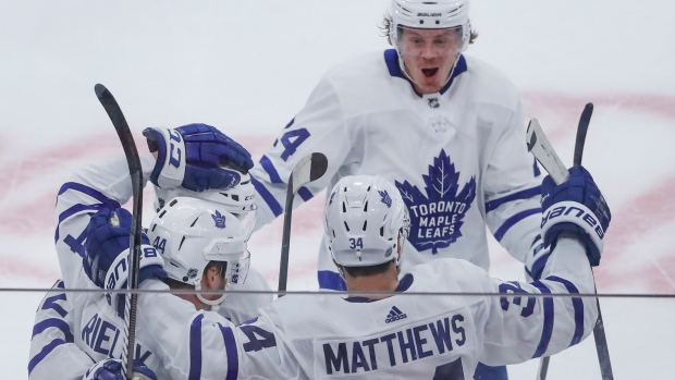 Kasperi Kapanen, Auston Matthews, The Canadian Press Kasperi Kapanen, Auston Matthews