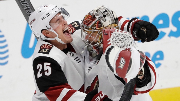 Nick Cousins Antti Raanta, The Canadian Press Nick Cousins Antti Raanta