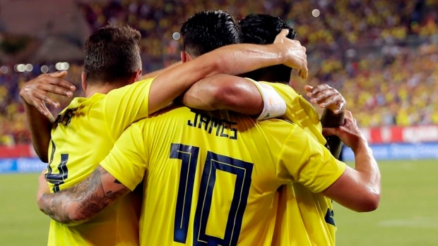 Colombia celebrates