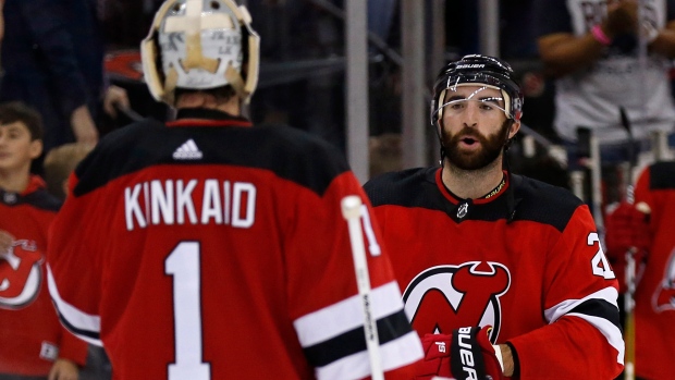 Kyle Palmieri Keith Kinkaid