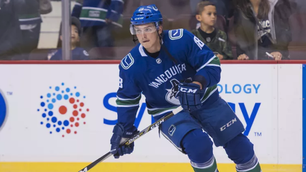 Jake Virtanen Canucks 