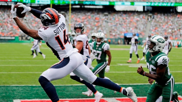Courtland Sutton, The Canadian Press Courtland Sutton