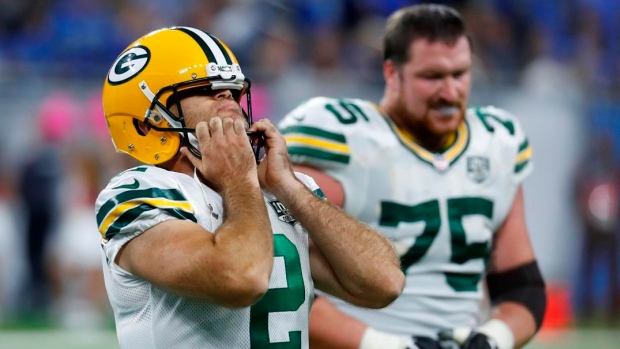 Mason Crosby, The Canadian Press Mason Crosby