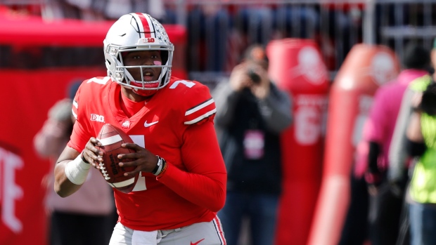 Ohio State quarterback Dwayne Haskins, The Canadian Press Ohio State quarterback Dwayne Haskins