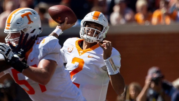 Jarrett Guarantano, The Canadian Press Jarrett Guarantano