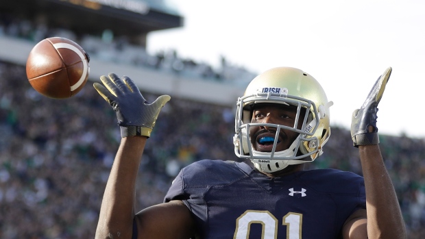 Miles Boykin, The Canadian Press Miles Boykin