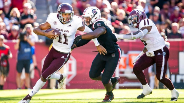 Kellen Mond (11), The Canadian Press Kellen Mond (11)