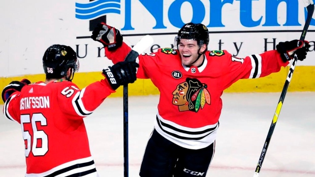 Alex DeBrincat Erik Gustafsson , The Canadian Press Alex DeBrincat Erik Gustafsson