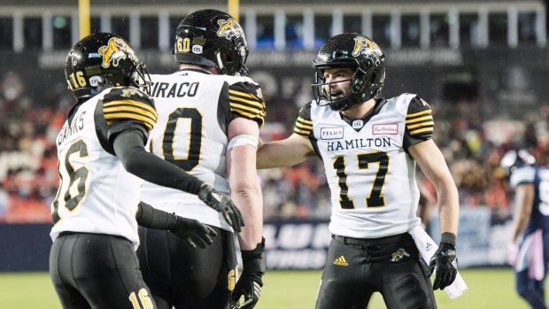 Hamilton Tiger-Cats, The Canadian Press Hamilton Tiger-Cats