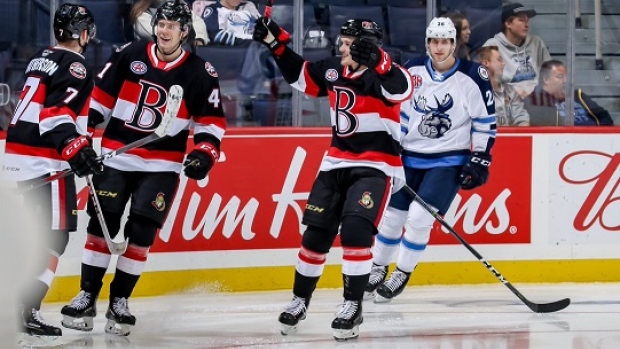 Filip Chlapik Drake Batherson Rudolfs Balcers Filip Chlapik Drake Batherson Rudolfs Balcers