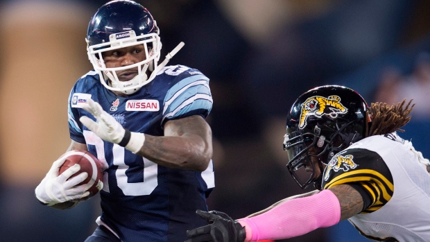 Steve Slaton, The Canadian Press Steve Slaton
