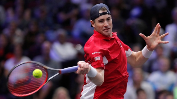 John Isner, The Canadian Press John Isner
