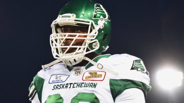 Charleson Hughes, Saskatchewan Roughriders Charleson Hughes