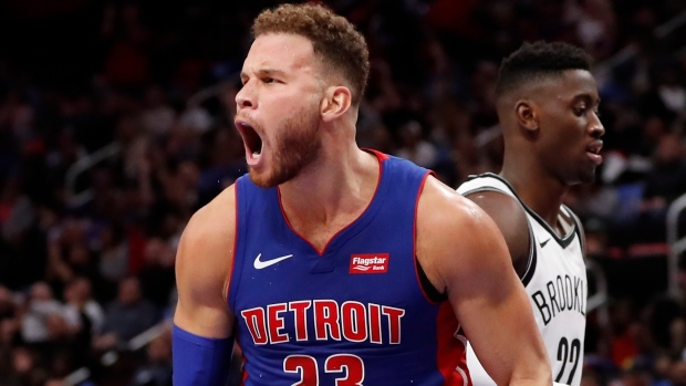 Blake Griffin, The Canadian Press Blake Griffin