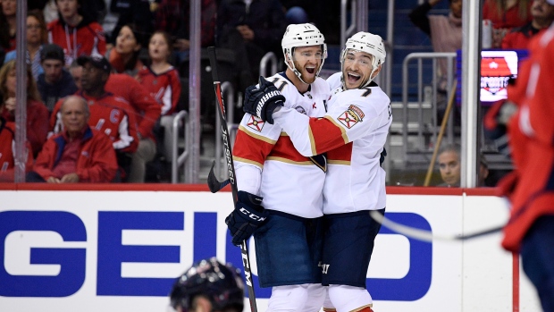 Florida Panthers celebrate