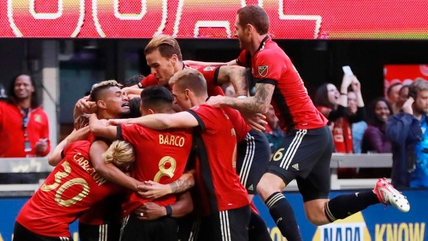 Atlanta United Celebrate, The Canadian Press Atlanta United Celebrate
