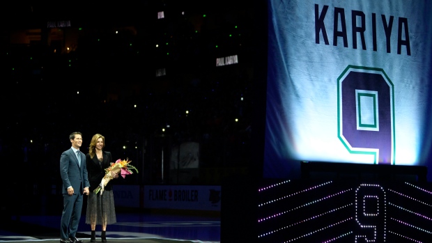 Paul Kariya Jersey Retirement 