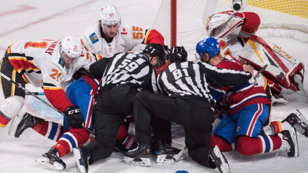 Flames vs. Canadiens