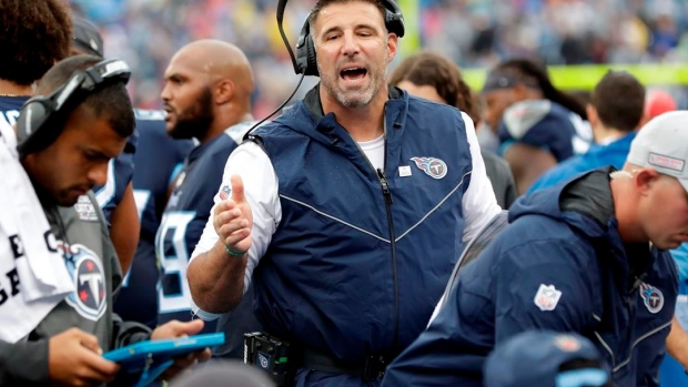 Titans trying to back up aggressive rookie coach Mike Vrabel Article Image 0
