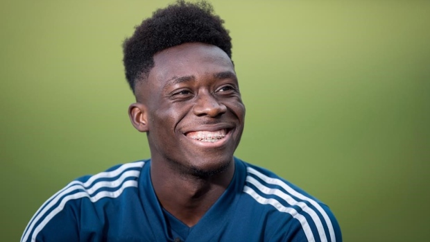 Alphonso Davies, The Canadian Press Alphonso Davies