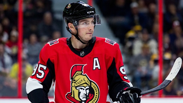 Ottawa Senators No95 Matt Duchene Red Home USA Flag Jersey