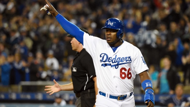 Yasiel Puig, The Canadian Press Yasiel Puig