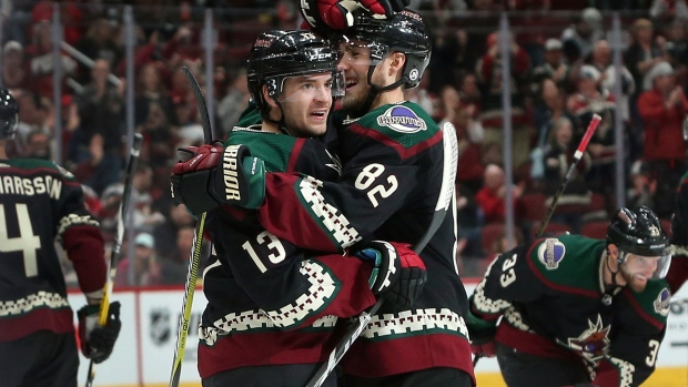 Arizona Coyotes explode for five unanswered goals in win over Minnesota Wild