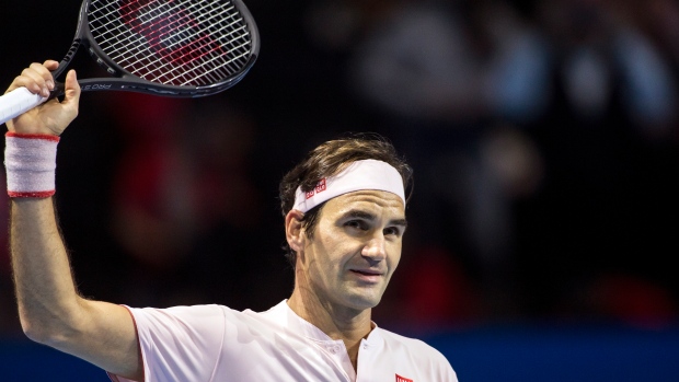 Roger Federer , The Canadian Press Roger Federer