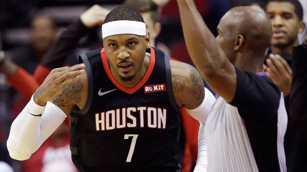 Carmelo Anthony, The Canadian Press Carmelo Anthony
