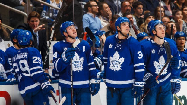 Nylander, Rielly, Matthews and Hyman