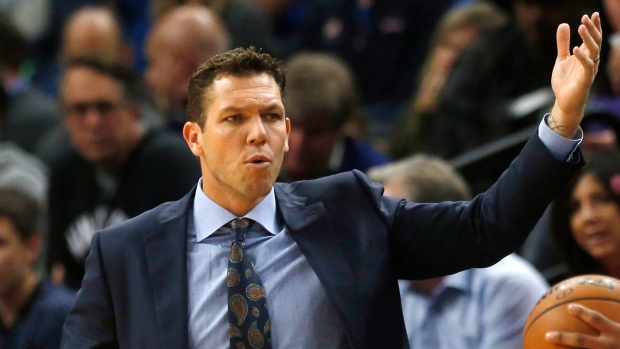 Luke Walton, The Canadian Press Luke Walton