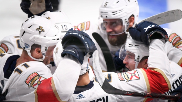 Florida Panthers celebrate 