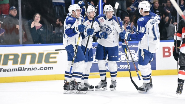 Verhaeghe's franchise all-time points record powers Syracuse Crunch past  Laval Rocket