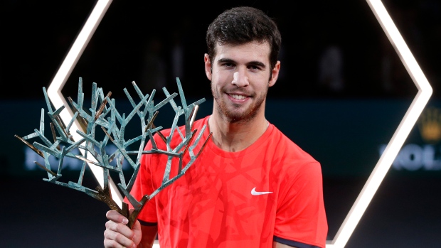 Karen Khachanov, The Canadian Press Karen Khachanov