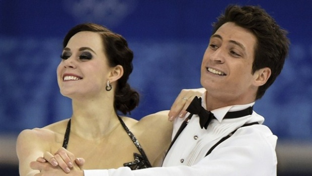 Tessa Virtue and Scott Moir