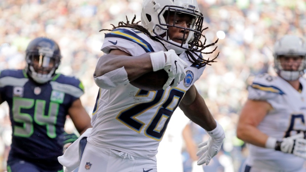 Melvin Gordon, The Canadian Press Melvin Gordon