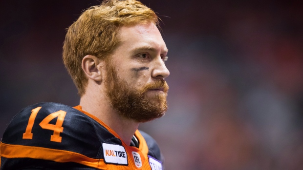 Travis Lulay, The Canadian Press Travis Lulay