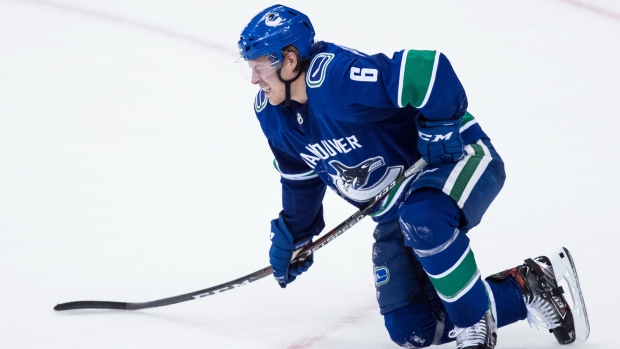 Brock Boeser , The Canadian Press Brock Boeser