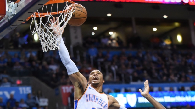 Russell Westbrook, The Canadian Press Russell Westbrook