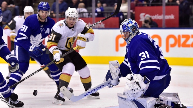 Jonathan Marchessault Frederik Andersen, The Canadian Press Jonathan Marchessault Frederik Andersen