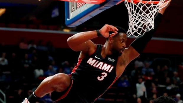Dwyane Wade, The Canadian Press Dwyane Wade