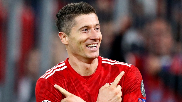 Robert Lewandowski, The Canadian Press Robert Lewandowski