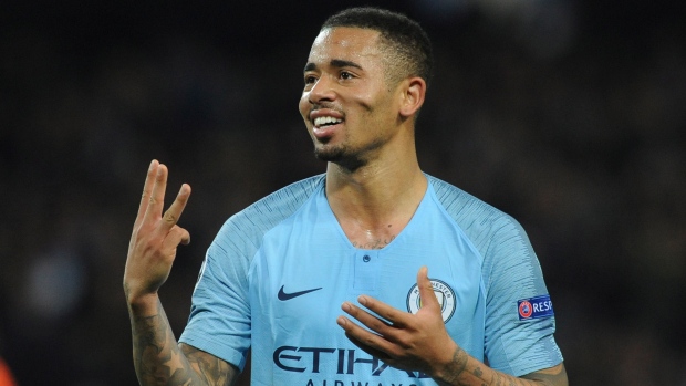 Gabriel Jesus, The Canadian Press Gabriel Jesus