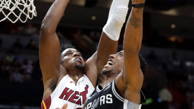 DeMar DeRozan and Hassan Whiteside, The Canadian Press DeMar DeRozan and Hassan Whiteside