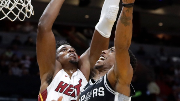 DeMar DeRozan and Hassan Whiteside