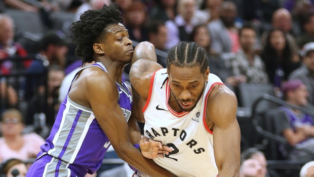 Kawhi Leonard and De'Aaron Fox, The Canadian Press Kawhi Leonard and De'Aaron Fox
